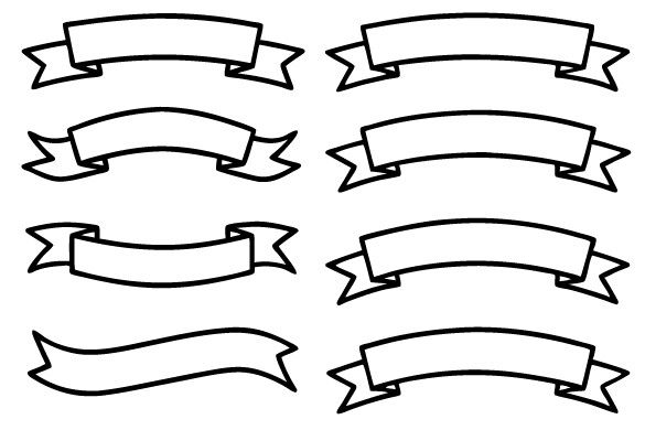 Ribbon Banner Svg, Ribbon Svg