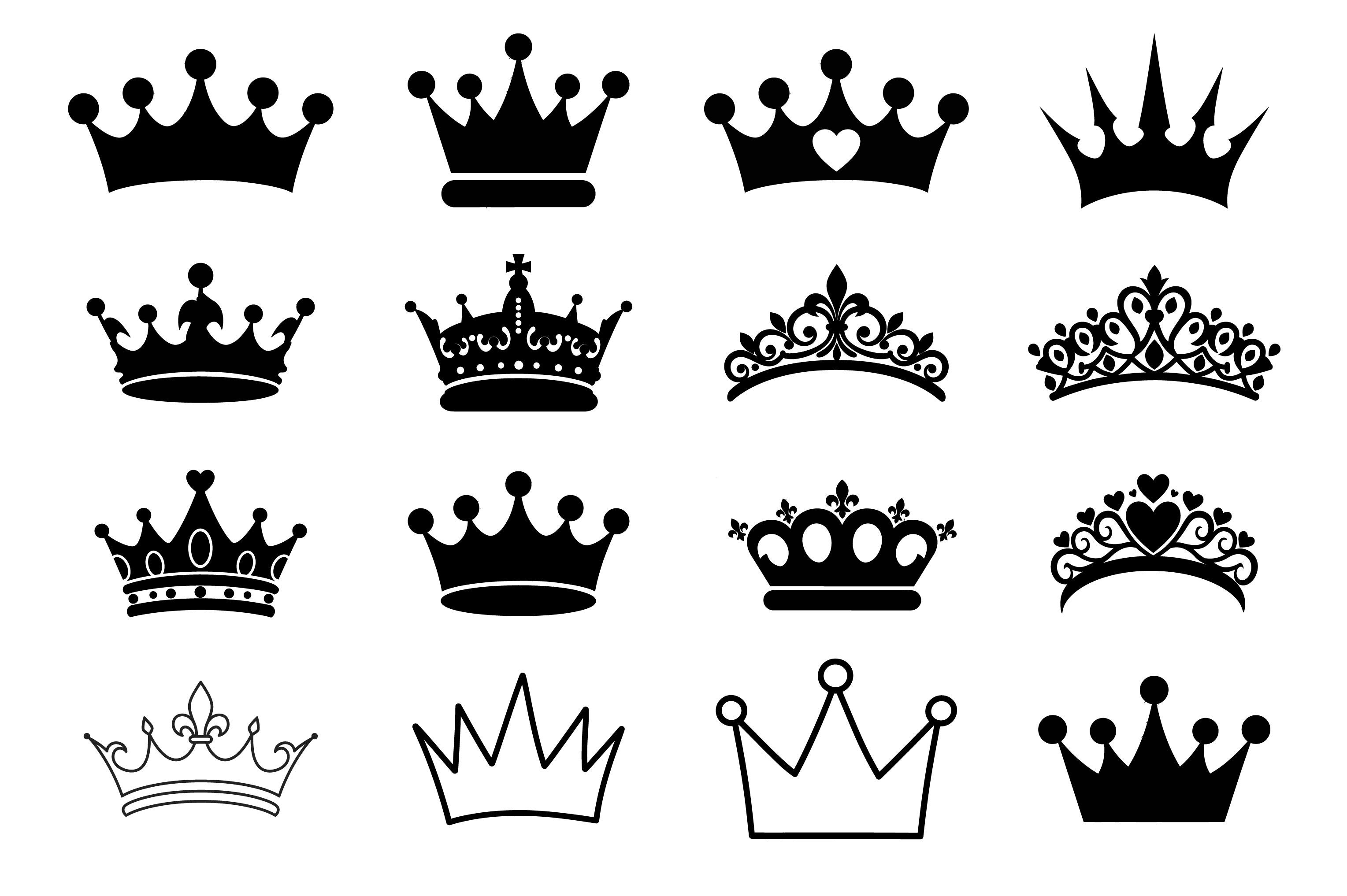 Crown and Tiara SVG Bundle